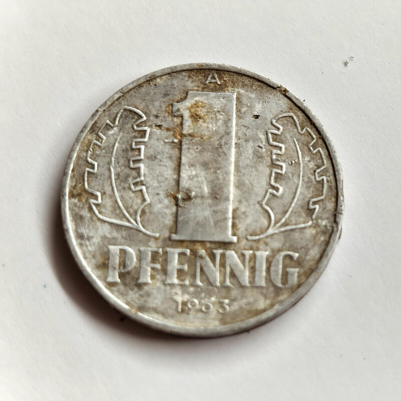 1 Pfennig, DDR 1963 A